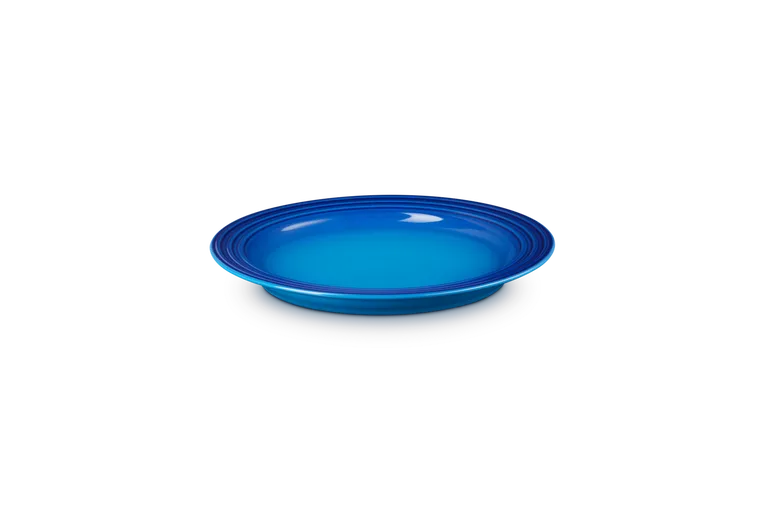 Тарелка малая Le Creuset 21,7 см, каменная керамика, лазурная azure