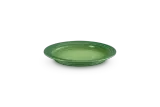 Тарелка малая Le Creuset 21,7 см, каменная керамика, зелёная Bamboo Green — фото 1