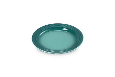 Тарелка малая Le Creuset 21,7 см, каменная керамика, синяя Bleu Riviera
