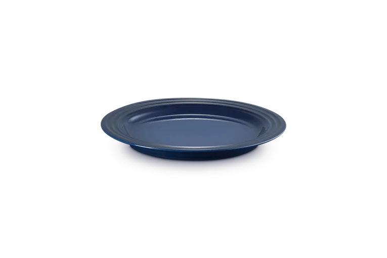 Тарелка малая Le Creuset 21,7 см, каменная керамика, тёмно-синяя Ink