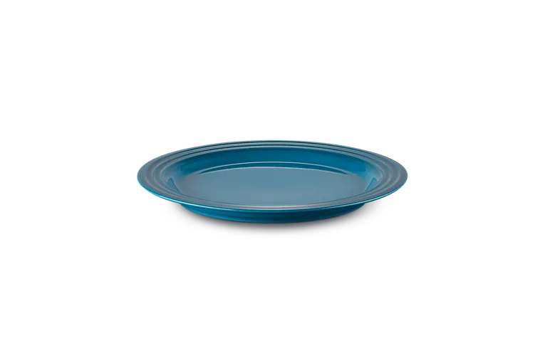 Тарелка малая Le Creuset 21,7 см, каменная керамика, тёмно-синяя Deep Teal