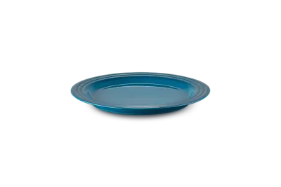 Тарелка малая Le Creuset 21,7 см, каменная керамика, тёмно-синяя Deep Teal