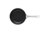 Сковорода Le Creuset 20 см, керамическое антипригарное покрытие без PFAS, алюминий, для индукции, чёрно-серебристая — фото 2