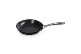 Сковорода Le Creuset 20 см, керамическое антипригарное покрытие без PFAS, алюминий, для индукции, чёрно-серебристая — фото 4