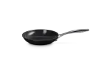 Сковорода Le Creuset 20 см, керамическое антипригарное покрытие без PFAS, алюминий, для индукции, чёрно-серебристая — фото 5