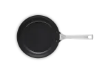 Сковорода Le Creuset 24 см, керамическое антипригарное покрытие без PFAS, алюминиевая, для индукции, чёрно-серебристая — фото 2