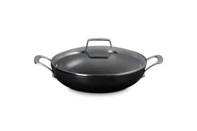 Профессиональная сковорода Le Creuset 28 см, две ручки, керамическое покрытие без PFAS, алюминий, для индукции