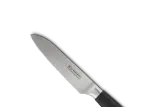 Нож Santoku Le Creuset 13 см, нержавеющая сталь, чёрная рукоятка — фото 3