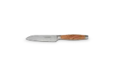 Нож Santoku Le Creuset 13 см, дамасская сталь, рукоятка из оливкового дерева — фото 1