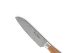 Нож Santoku Le Creuset 13 см, дамасская сталь, рукоятка из оливкового дерева — фото 2