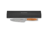 Поварской нож Le Creuset 15 см, дамасская сталь, рукоятка из оливкового дерева — фото 4