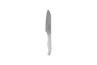 Нож Santoku Le Creuset 13 см, дамасская сталь, рукоятка из нержавеющей стали