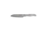 Нож Santoku Le Creuset 13 см, дамасская сталь, рукоятка из нержавеющей стали — фото 2