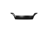 Круглая чугунная сковорода BBQ Le Creuset 25 см, эмалированная, для индукции, гриля и духовки, чёрная — фото 3