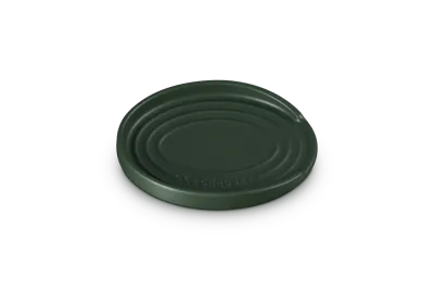 Подставка под ложку овальная Le Creuset из каменной керамики, зелёная