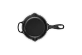 Сковорода чугунная эмалированная Le Creuset 16 см для жарки и подачи, матовая чёрная, для индукционных плит — фото 4