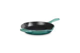 Сковорода чугунная эмалированная Le Creuset 23 см для жарки и подачи, цвет Bleu riviera, для индукции — фото 1