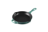 Сковорода чугунная эмалированная Le Creuset 23 см для жарки и подачи, цвет Bleu riviera, для индукции — фото 3