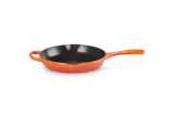 Сковорода чугунная эмалированная Le Creuset 20 см для жарки и подачи, цвет «пламенный», для индукции — фото 1