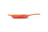 Сковорода чугунная эмалированная Le Creuset 20 см для жарки и подачи, цвет «пламенный», для индукции — фото 3