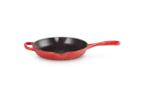 Сковорода чугунная эмалированная Le Creuset 20 см для жарки и подачи, вишнёвая, для индукционных плит — фото 1