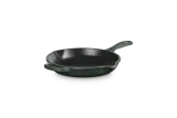Сковорода чугунная эмалированная Le Creuset 23 см для жарки и подачи, Forêt, зелёная, индукция, гриль — фото 5