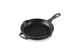 Сковорода чугунная эмалированная Le Creuset 23 см для жарки и подачи, Forêt, зелёная, индукция, гриль — фото 6