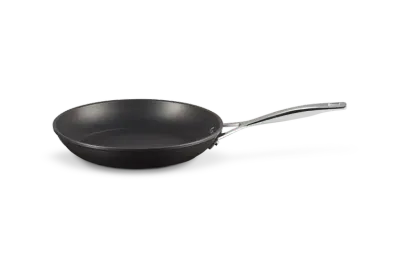 Сковорода Le Creuset 26 см, кованый анодированный алюминий, антипригарная, для индукционных плит, чёрная