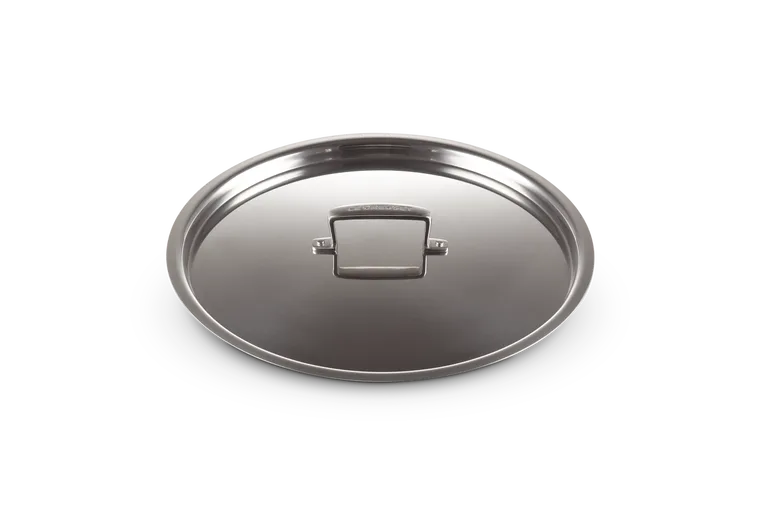 Крышка Le Creuset из нержавеющей стали 30 см для трёхслойной сковороды, серебристая