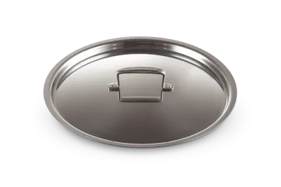 Крышка Le Creuset из нержавеющей стали 28 см для сковороды 3-ply, серебристая