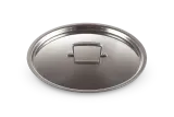Крышка Le Creuset из нержавеющей стали 28 см для сковороды 3-ply, серебристая — фото 1