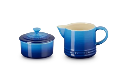 Набор для молока и сахара Le Creuset Signature, каменная керамика, синий azure