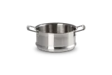 Вставка для варки на пару Le Creuset из нержавеющей стали 20 см, серебристая — фото 1