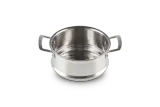 Вставка для варки на пару Le Creuset из нержавеющей стали 20 см, серебристая — фото 2