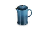 Френч-пресс Le Creuset Deep Teal 1 л, каменная керамика, эмаль, кнопка из нержавеющей стали — фото 3