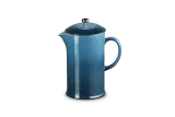 Френч-пресс Le Creuset Deep Teal 1 л, каменная керамика, эмаль, кнопка из нержавеющей стали — фото 4