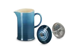 Френч-пресс Le Creuset Deep Teal 1 л, каменная керамика, эмаль, кнопка из нержавеющей стали — фото 5