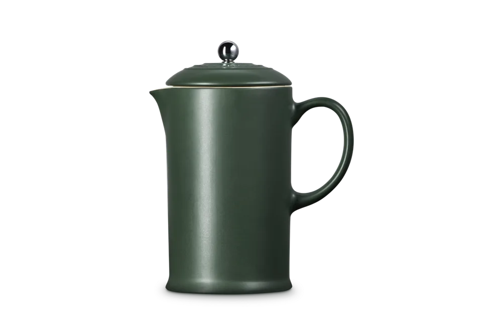Френч-пресс Le Creuset Forêt 1 л, каменная керамика с эмалью, зелёный