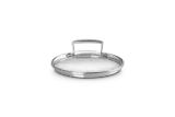 Крышка стеклянная жаропрочная Le Creuset 16 см, закалённое стекло, нержавеющая сталь, для духовки до 220 градусов — фото 3