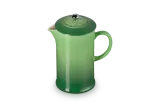 Френч-пресс Le Creuset 1 л, каменная керамика с эмалью, Bamboo Green, зелёный — фото 2
