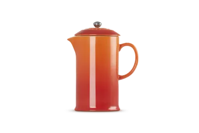 Френч-пресс Le Creuset 1 л, каменная керамика, эмаль, огненно-оранжевый