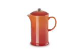 Френч-пресс Le Creuset 1 л, каменная керамика, эмаль, огненно-оранжевый — фото 5