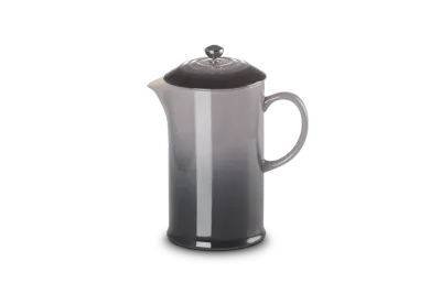 Френч-пресс Le Creuset Flint 1 л, каменная керамика, эмаль, серый