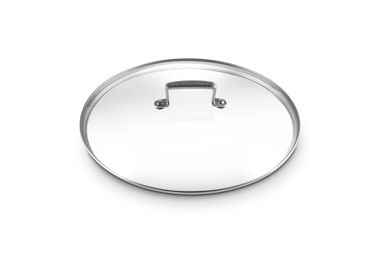 Крышка стеклянная жаропрочная Le Creuset 30 см, стекло, нержавеющая сталь, для больших кастрюль и сковород