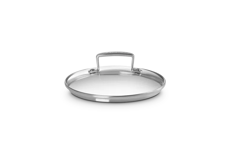 Крышка стеклянная жаропрочная Le Creuset 18 см, закалённое стекло, нержавеющая сталь, для духовки до 220 градусов