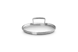 Крышка стеклянная жаропрочная Le Creuset 18 см, закалённое стекло, нержавеющая сталь, для духовки до 220 градусов — фото 1
