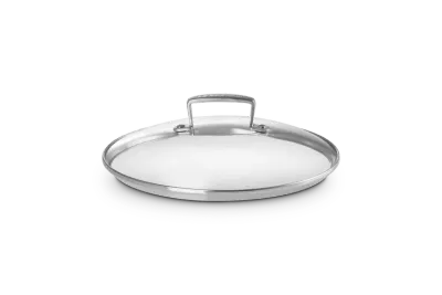 Крышка стеклянная жаропрочная Le Creuset 26 см, стекло, нержавеющая сталь, для посуды с антипригарным покрытием