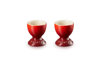 Подставки для яиц Le Creuset, набор 2 шт, диаметр 5,3 см, 0,04 л, вишнёвые