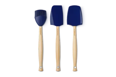 Набор кухонных принадлежностей Le Creuset Craft azure, 3 предмета, силикон и дерево