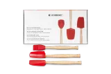 Набор кухонных принадлежностей Le Creuset Craft, 3 предмета, силикон и дерево, вишнёвый — фото 2